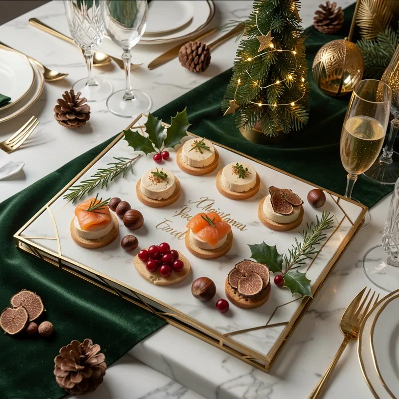 Menu Noël traiteur 2026 : tarifs, formules et tendances pour un réveillon réussi